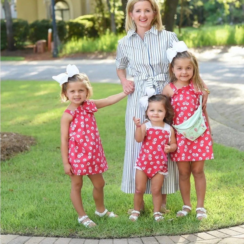 Beaufort Bonnet Sisi Sunsuit | Fairfax Flowers with Worth Avenue White RARE TBBC